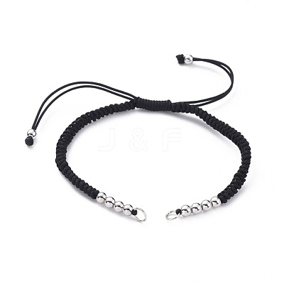 Adjustable Nylon Thread Bracelet Making AJEW-JB00513-05-1