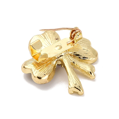 Zinc Alloy Rhinestone Lapel Pins for Backpack Clothes JEWB-D305-02E-G-1