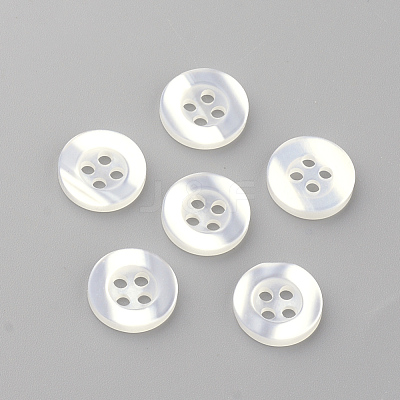 4-Hole Plastic Buttons BUTT-S020-11-12.5mm-1