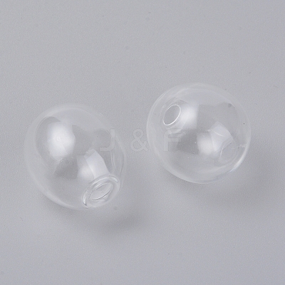 Round Mechanized Blown Glass Globe Ball Bottles GLAA-TAC0003-08-1
