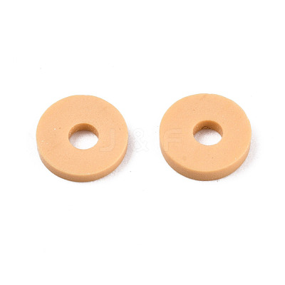 Handmade Polymer Clay Beads X-CLAY-Q251-6.0mm-54-1