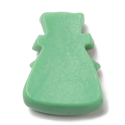 Christmas Theme Opaque Resin Cabochons CRES-M022-02A-1