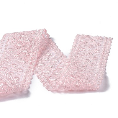 10 Yards Polyester Lace Trim Ribbon OCOR-C004-06F-1