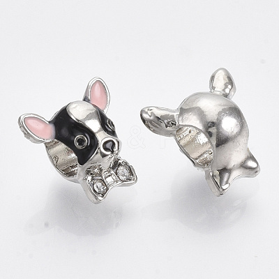 Alloy European Beads MPDL-T004-22P-1