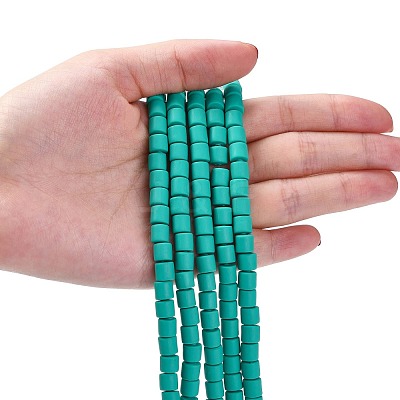 Handmade Polymer Clay Bead Strands CLAY-ZX006-01J-1