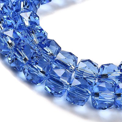 Transparent Glass Beads Strands EGLA-K071-01G-1