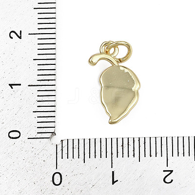 Brass Enamel Pendants KK-D409-26G-1