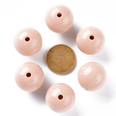 Opaque Acrylic Beads MACR-S370-C20mm-34-1
