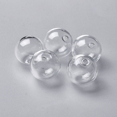 Handmade Blown Glass Globe Ball Bottles BLOW-16-1-1