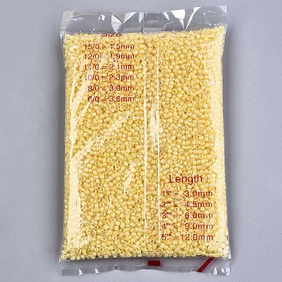 6/0 Glass Seed Beads X1-SEED-A016-4mm-202-1