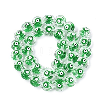 Glass Enamel Beads Strands GLAA-Q112-01A-04-1