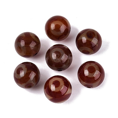 Natural Agate Beads G-Q606-38B-1