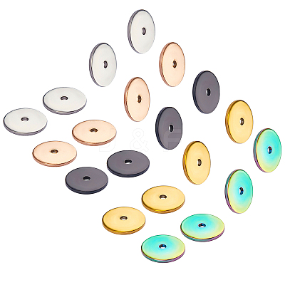 PVD Vacuum Plating 304 Stainless Steel Spacer Beads STAS-UN0008-41-1