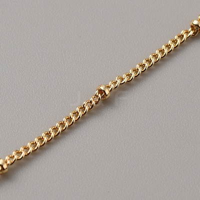 Brass Satellite Chains KK-TAC0006-03G-1
