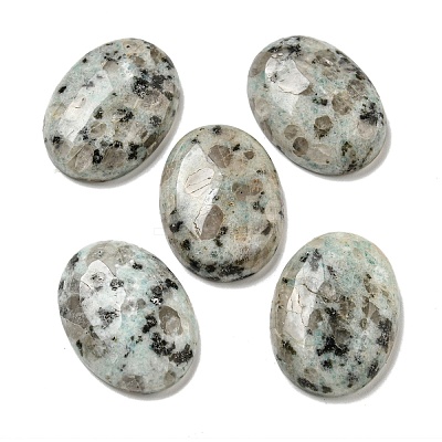 Natural Sesame Jasper Cabochons G-C115-01B-29-1