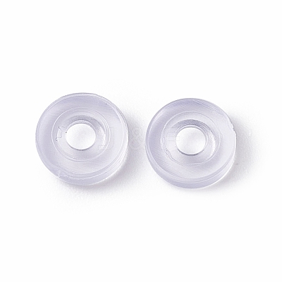 Silicone Clip on Earring Pads X-FIND-G036-05-1
