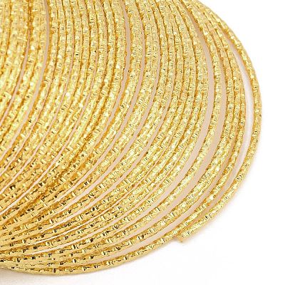 Textured Iron Beading Wire for Wire Wrap DIY Jewelry Making MW-L001-01A-G-1