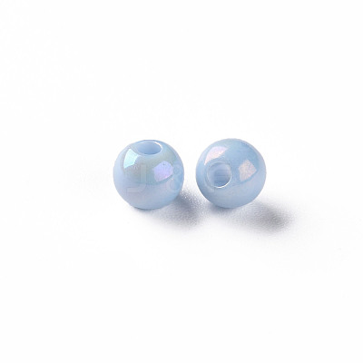 Opaque Acrylic Beads MACR-S370-D6mm-SS2113-1