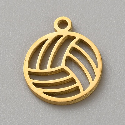 304 Stainless Steel Charms STAS-WH20011-03G-1