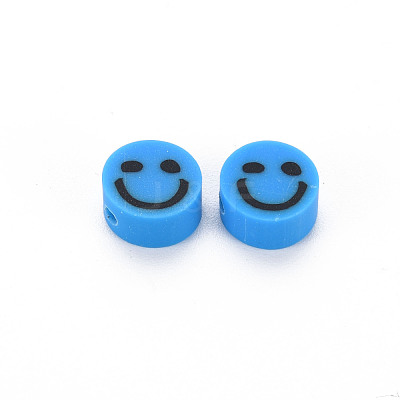 Handmade Polymer Clay Beads X-CLAY-S096-010-1