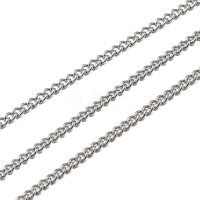 Tarnish Resistant 304 Stainless Steel Twisted Chains CHS-Q001-02-100m-1
