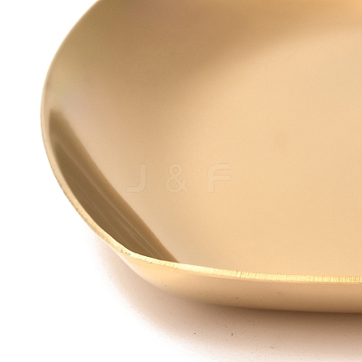 Heart 430 Stainless Steel Jewelry Display Plate LS-STAS-P289-02G-1