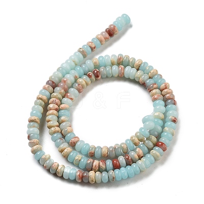 Synthetic Shoushan Stone Beads Strands G-K343-C14-01-1
