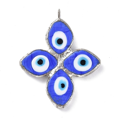 Handmade Lampwork Big Pendants LAMP-C009-02-1