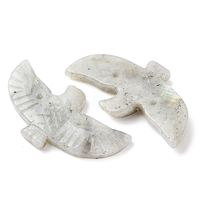 Natural Mixed Gemstone Carved Big Pendants G-A288-01-1