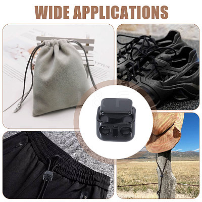 20Pcs Alloy Cord Locks FIND-CA0010-48B-1