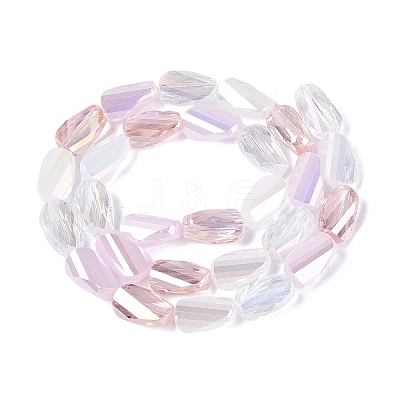 Electroplate Mixed Styles Glass Beads Strands EGLA-N022-10B-A01-1