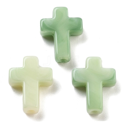 Acrylic Beads OACR-U005-03D-1