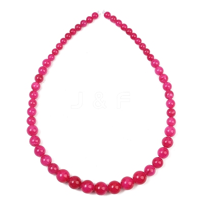 Natural Mashan Jade Graduated Beads Strands GG-CBA2AE1-A08-S-1