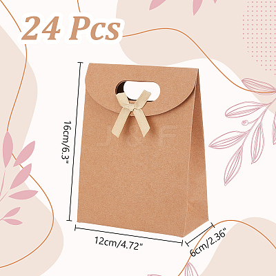 Rectangle Kraft Paper Gift Bags CON-WH0088-79-1