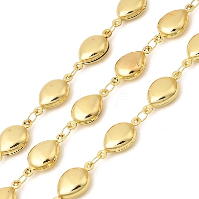 304 Stainless Steel Teardrop Link Chains CHS-C021-03E-G-1