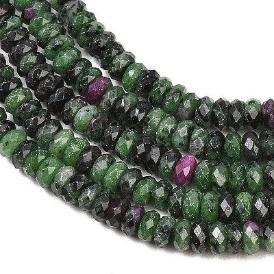 Natural Ruby in Zoisite Beads Strands GG-CBAE4D4-A09-01-1