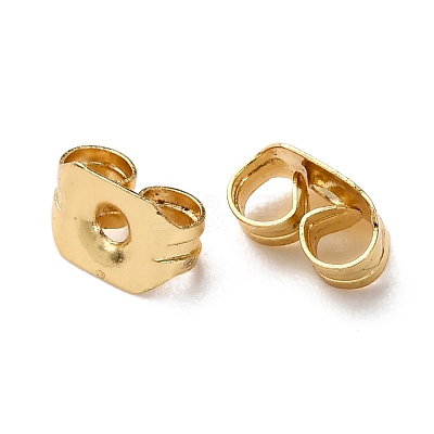 Brass Ear Nuts KK-C119-13A-G-1