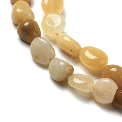Natural Yellow Aventurine Beads Strands G-I351-A02-1
