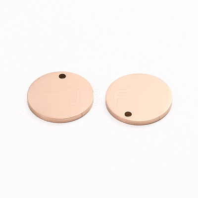 Ion Plating(IP) 304 Stainless Steel Charms STAS-I141-03C-RG-1