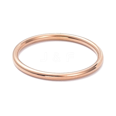 Ion Plating(IP) 304 Stainless Steel Finger Rings RJEW-J071-09-RG-1