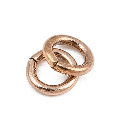 304 Stainless Steel Open Jump Rings SA-CBAF81C-01C-RG-1
