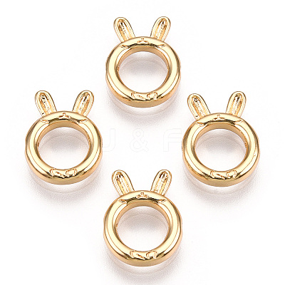 Brass Bead Frame KK-G465-08G-1