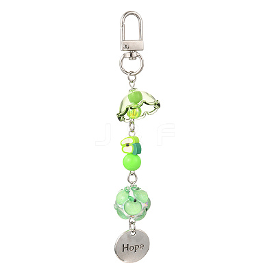 Handmade Polymer Clay & Acrylic & Resin & Glass Pendant Decorations KEYC-FS00037-01-1