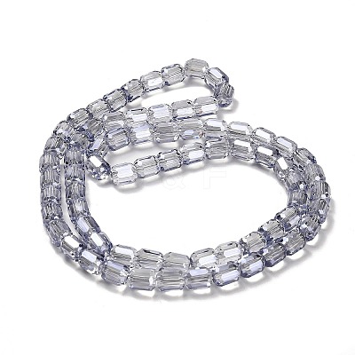 Electroplate Glass Beads Strands EGLA-D030-19M-1