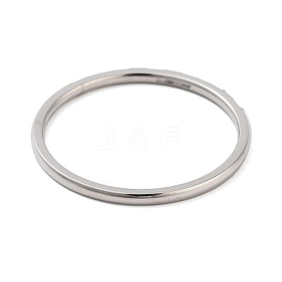 304 Stainless Steel Micro Pave Clear Cubic Zirconia Finger Rings RJEW-B068-01C-P-1