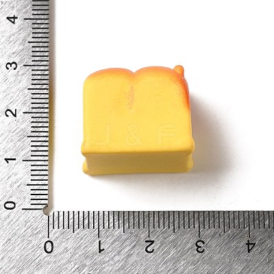Resin Imitation Animal Bread Decoden Cabochons RESI-U0003-01C-1
