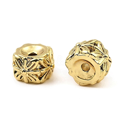 Brass Beads KK-K346-07G-1