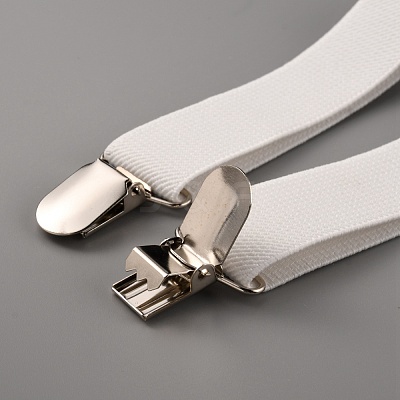Adjustable Polyester Y-Shaped Heavy Duty Suspenders AJEW-WH0307-23K-1