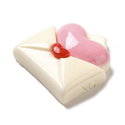 Valentine's Day Theme Opaque Resin Decoden Cabochons RESI-G092-01D-1