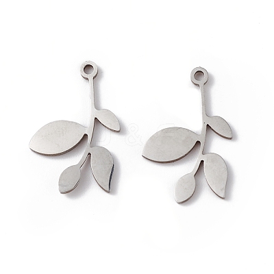 Non-Tarnish 304 Stainless Steel Pendants STAS-E186-06P-1